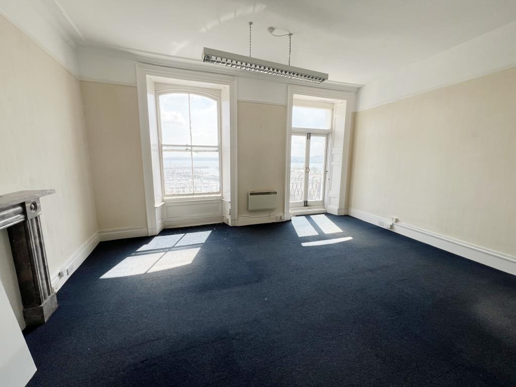 Lot: 67 - SUBSTANTIAL RESIDENTIAL DEVELOPMENT WITH OUTSTANDING VIEWS PLANNING FOR TWELVE APARTMENTS - Second floor office, The Terrace with views through windows